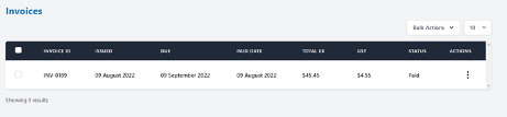 Invoices