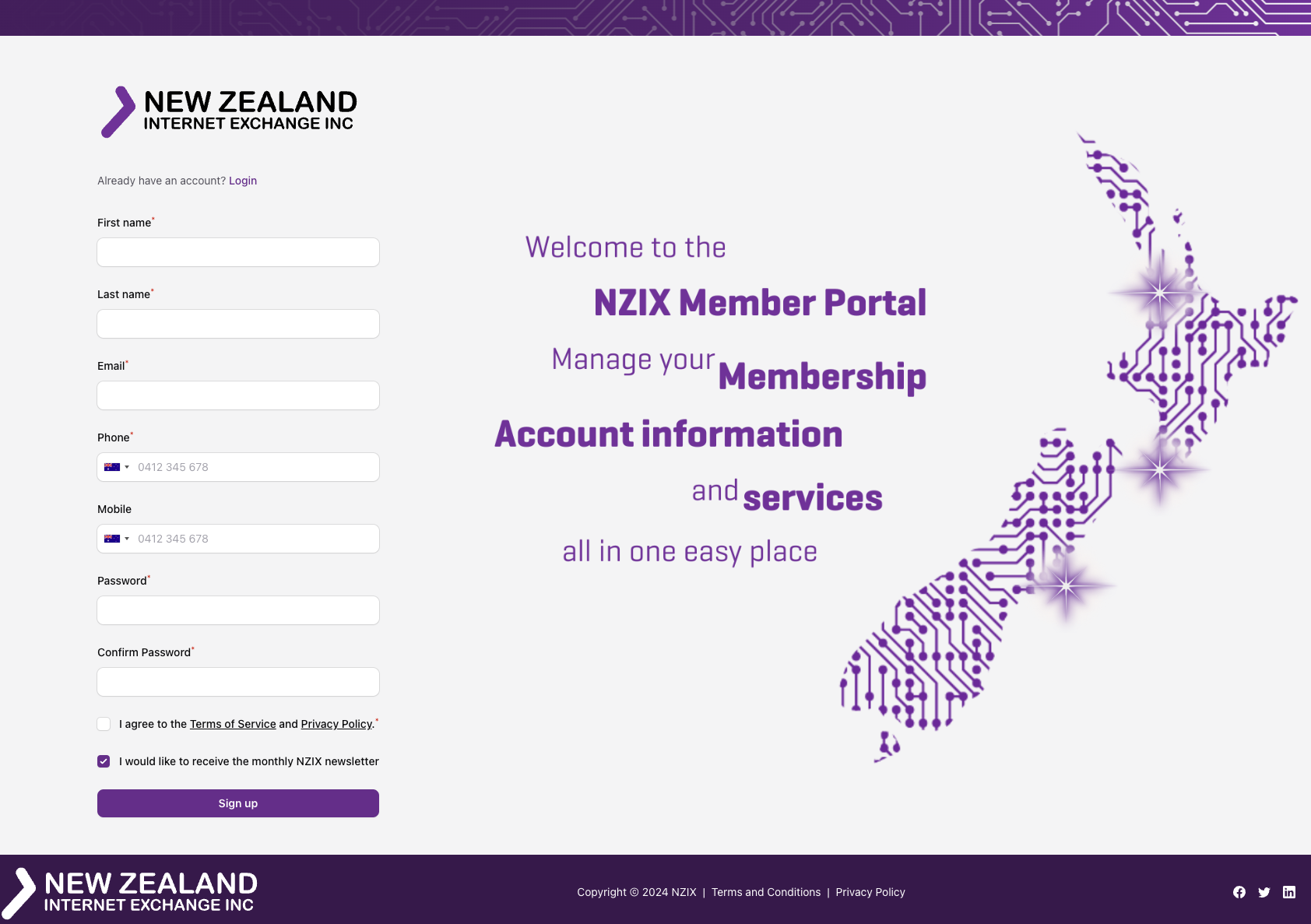 Registration